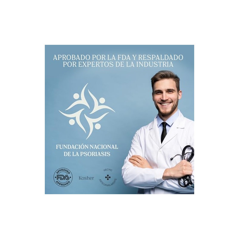 Jabón de Alquitrán para Psoriasis y Eccema, Barra Medicada 2.50