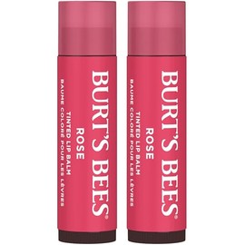 Bálsamo labial tintado natural Burt's Bees, Rosa, 2 unidades