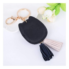 iPobie Owl Keychain Bag Pendant Decorative Long Tassel Pendant Key Ring