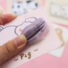 8 Pack Cute Animal Sticky Note,Cartoon Animals Shape Self-Stick Notepad