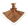 Apricot Lamb Bear Blanket Cute Comforter Soft Loveys for Baby