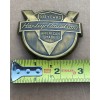 Aftermarket Replica 1954 Harley Panhead Fender Emblem Badge Nameplate 50th