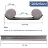 Draught Excluder for Doors 94 cm, Door Seal Draught Stopper