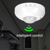 Infrared Motion Sensor Adjustable Ceiling Mounted Hallway Garage Patio Toilet