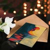 Artery8 Birthday Card Thailand Coastal Cliff Sunset Abstract Painting Blank