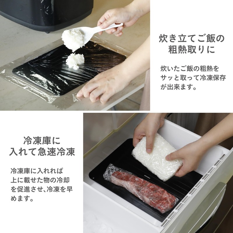 CBJAPAN Thawing Plate, Rapid Defrosting, Thickness 0.1 inch (3 mm),