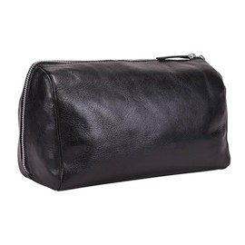 Leonhard Heyden Cambridge Toiletry Bag, 25 cm, Black, black