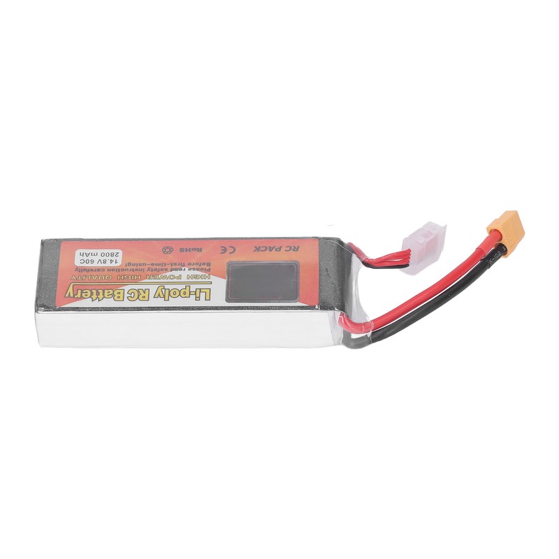 RC Lipo Battery 14.8V 60C Discharge Rate 4S XT60 Plug