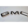 Auto Front GMC White Black Emblem Overlay 2019-2025 GMC Sierra