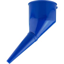 Blue Angled Fuel Funnel – With fine mesh filter for easy refilling – Antistatic Lightweight Funnel – Practical and Versatile – Angled design that holds itself. Set by MYPURECORE