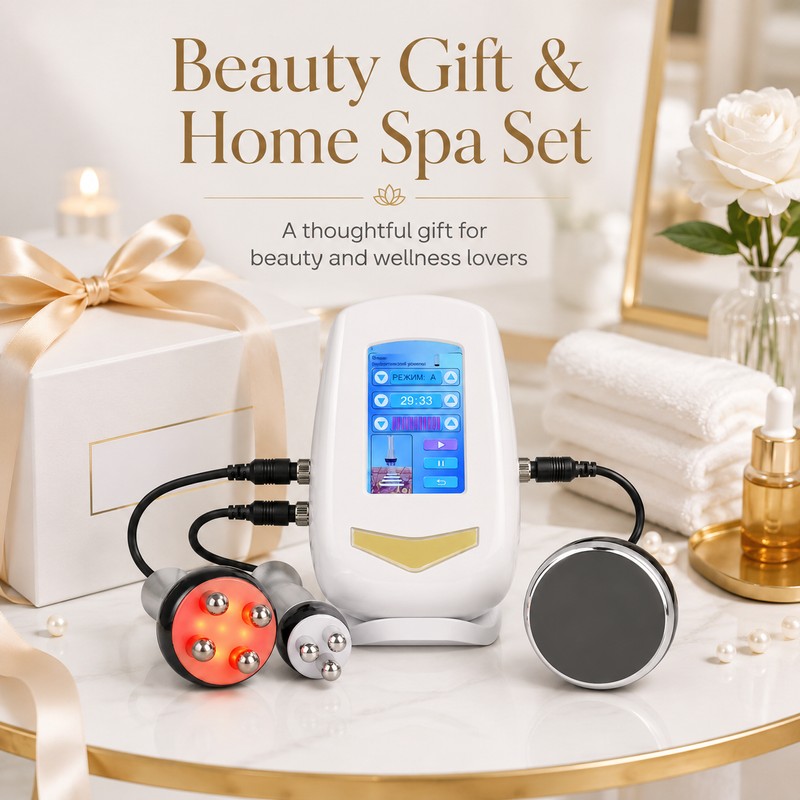 3-in-1 Body & Facial Massage Device for Skincare – Multifunctional