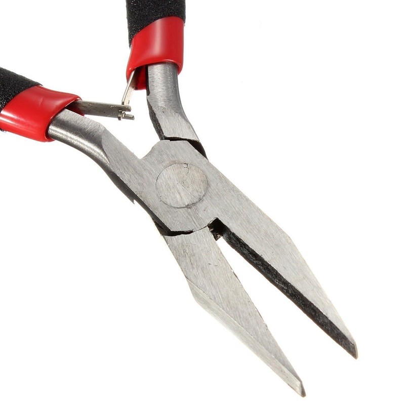 MEETOZ 5pcs Pliers Tool Kit for Jewelry Making Tools, Long