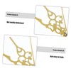 TEHAUX 10 Sets Elegant Clock Hands Decorative Plastic Clock Pointers