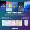 RedThunder K10 Wireless Gaming Keyboard and Mouse Combo, LED Backlit