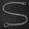 PUROAYET Chain Dog Collar, Heavy Duty Stainless Steel Metal Link