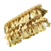 Waist Chain Gold Metal Applique Glitter Elastic Sequin Water Drop
