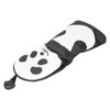 PU Leather Golf Wood Head Covers Waterproof Cartoon Thicken Plush