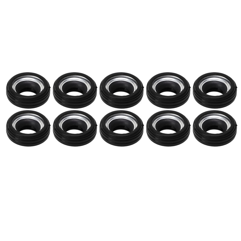 10 Pcs AC Compressor Shaft Seal Rubber Strong Sealing Air