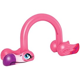 Aspersores para patio, arco de aspersor inflable colorido para niños, inflado fácil y rápido, requiere fijación de manguera, perfecto para verano,