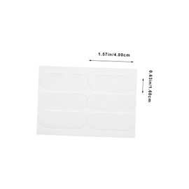 Mikinona 60pcs Transparent Cosmetic Ear Stickers Discreet Ear Corrector for Women for Everyday Use