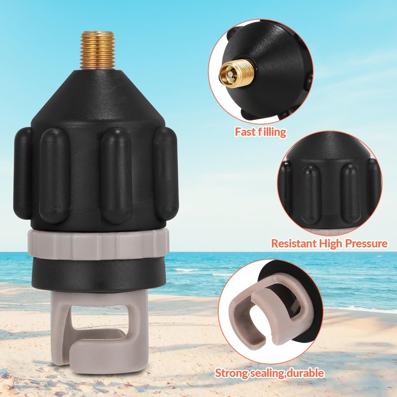 SUP Pumpenadapter, SUP Adapter für Kompressor, SUPs Ventil Adapter mit