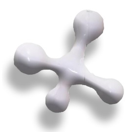 Global Japan Mira tetra Stimulation, Stiff Shoulders, Thighs, Calves, Soles, Heels, Arch Pressing, Foot Training, Relaxing, Stretching, Stiffness, Swelling, Milatetra, White