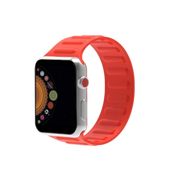 Correa de silicona de una sola vuelta compatible con iWatch