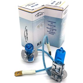 Weiss Xenon 55.0 WattsW 2 x Halogen Xenon Car Lamp 12V Super White Look