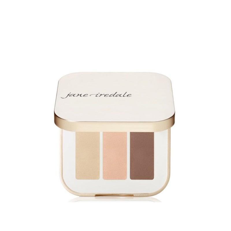 Jane Iredale PurePressed Eyeshadow Triple 2.8g, Honeysuckle