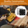 1/4 Sheet Sander Pad Backing Plate Replacement for DeWalt DW411,