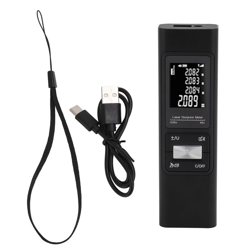 Bilateral Laser Measurement Tool Cross Lines 500mAh Battery Digital Laser
