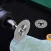 YFFSFDC Mini Diamond Cutter Set of 10 16/18/20/22/25/30/35/40/50/60mm Diameter Diamond