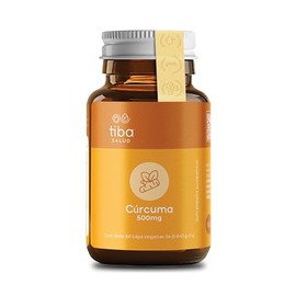 TIBA SALUD - Curcuma - Suplemento alimenticio, Resultados desde la primera cpsula - 30 cpsulas veganas (1)                                            