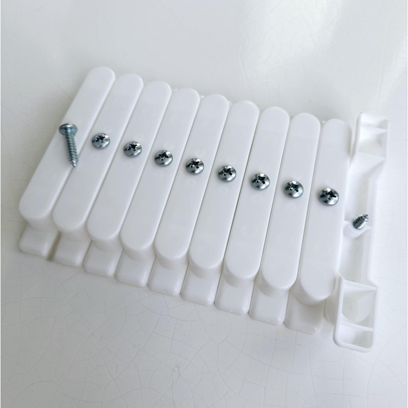 False Front Cabinet Clips (4 ½ inch, Set of 10
