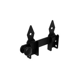 DMX - Garden Gate Latch - Door Bolt - Gate Lock - Garden Gate Bolt - Bolt - Push Bolt - Gate Bolt - Lock Bolt Lock - Sliding Bolt Black - Garden Gate Garden Door