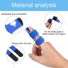 ALTcompluser Pack of 4 Finger Splints, Adjustable Finger Support, Finger