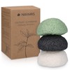 Navaris 8 x Konjac Sponge Set - Face Sponge Cleaning