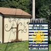 Hello Sunshine Garden Flags 12x18 Double Sided Summer Garden Flag