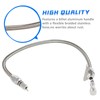 YESHMA Transmission Dipstick Stainless Braided Hose TH350 TH-400 700R4 Tranny