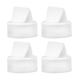 Maymom Valve For Freemie Closed System Cups. Replaces Freemie Duckbills Or Freemie Valves In Freemie Liberty Mobile. Pack of 4. White