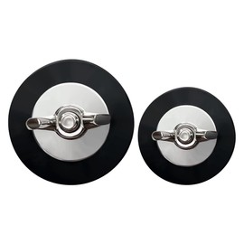 Each Pack Pool Winterizing Plug includes 3 pcs 0.96 inch and 3 pcs 1.1 inch Pool Plug, Pool Winter Expansion Plugs with Stainless Steel Bolts, Heavy Duty Rubber for Inground above Ground Pool