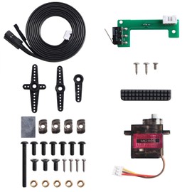 Voron2.4 Blobifier Servo Blob Purge Bucket Kit: FYSETC Upgrade Nozzle Filament Buildup Collector No Printed Parts with Silicone Brush Cleaning Tool for Extrusion Residual on Voron2.4 350 Extruder