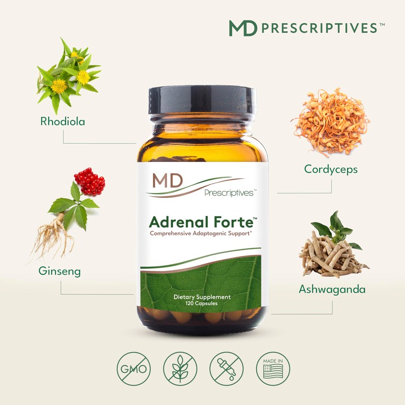 MD Prescriptives - Adrenal Forte - Adrenal Support Supplement* with
