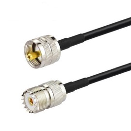 Marine AIS VHF RG58 Radio Antenna Cable UHF PL-259 Male to SO-239 Female Cable 5ft USA Shipping