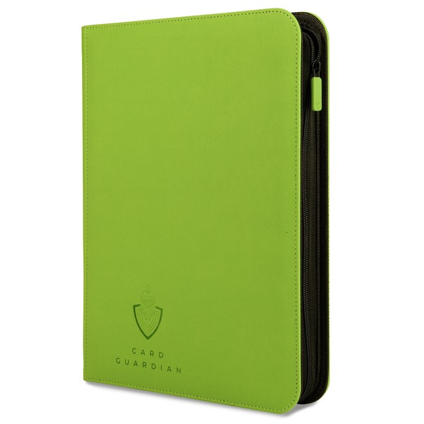 Card Guardian - 9 Pocket Premium Binder with Zipper for