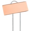 GardenMate 25-Pack Weatherproof Large Copper Metal Plant Labels, Height 11.5",