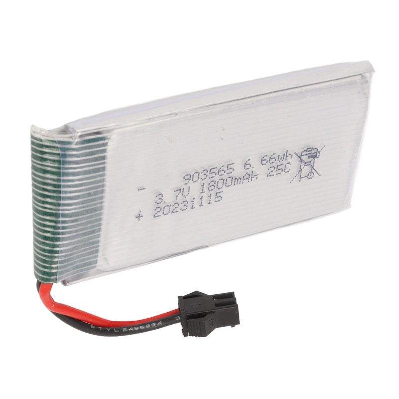 3.7V 1800mAh Rechargeable Lithium Battery For JJRC A6 H68 RC
