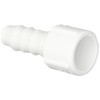 Spears 474 Series PVC Pipe Fitting, Adapter, Schedule 40, White,