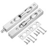 uxcell uxcell 2Pcs Door Bolts Latch 6 Inch, Stainless Steel