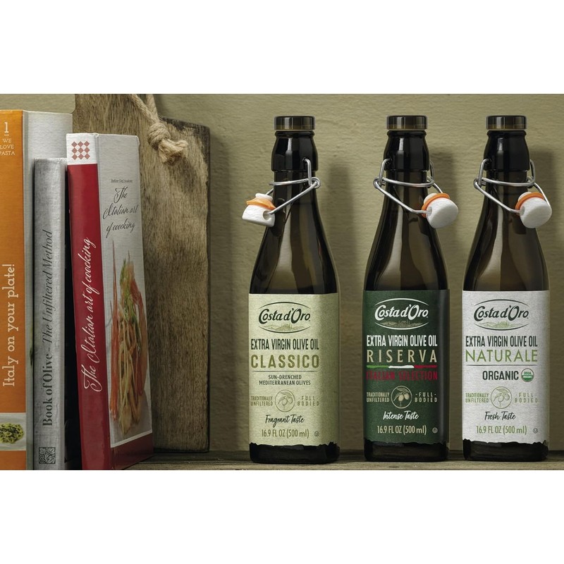 Costa D'Oro 100% Italiana Riserva Range Extra Virgin Olive Oil,